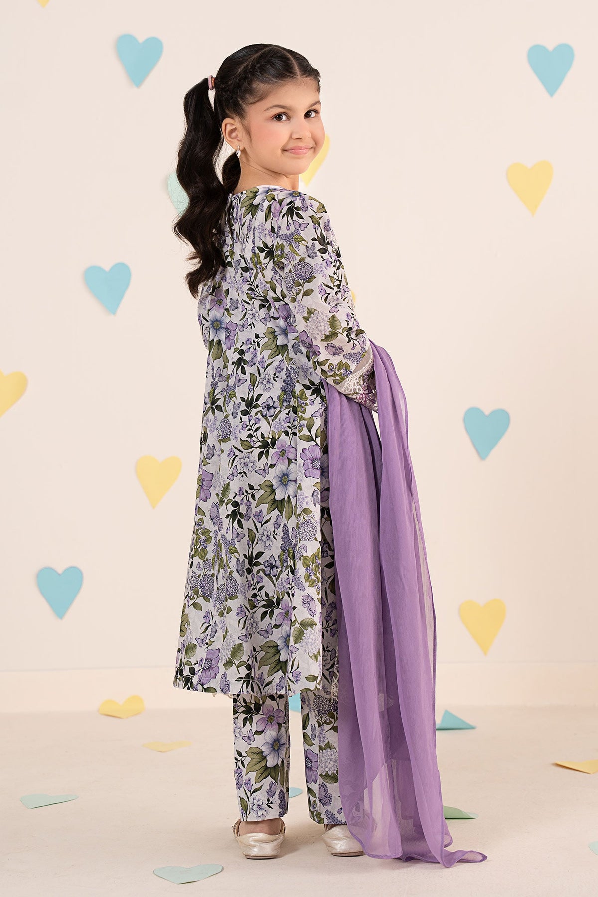 3 Piece Embroidered Lawn Suit