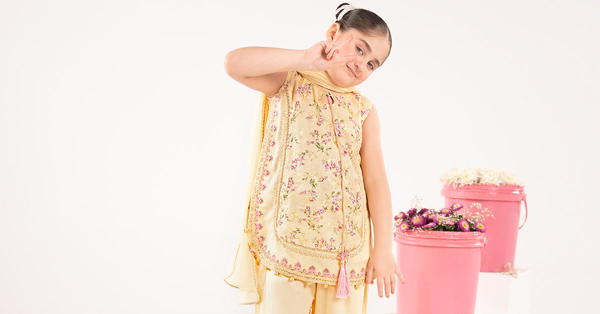 3 Piece Embroidered Lawn Suit