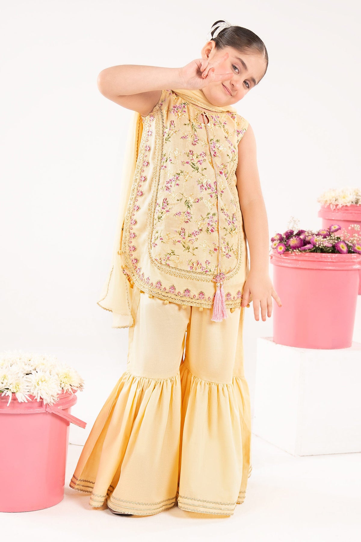 3 Piece Embroidered Lawn Suit