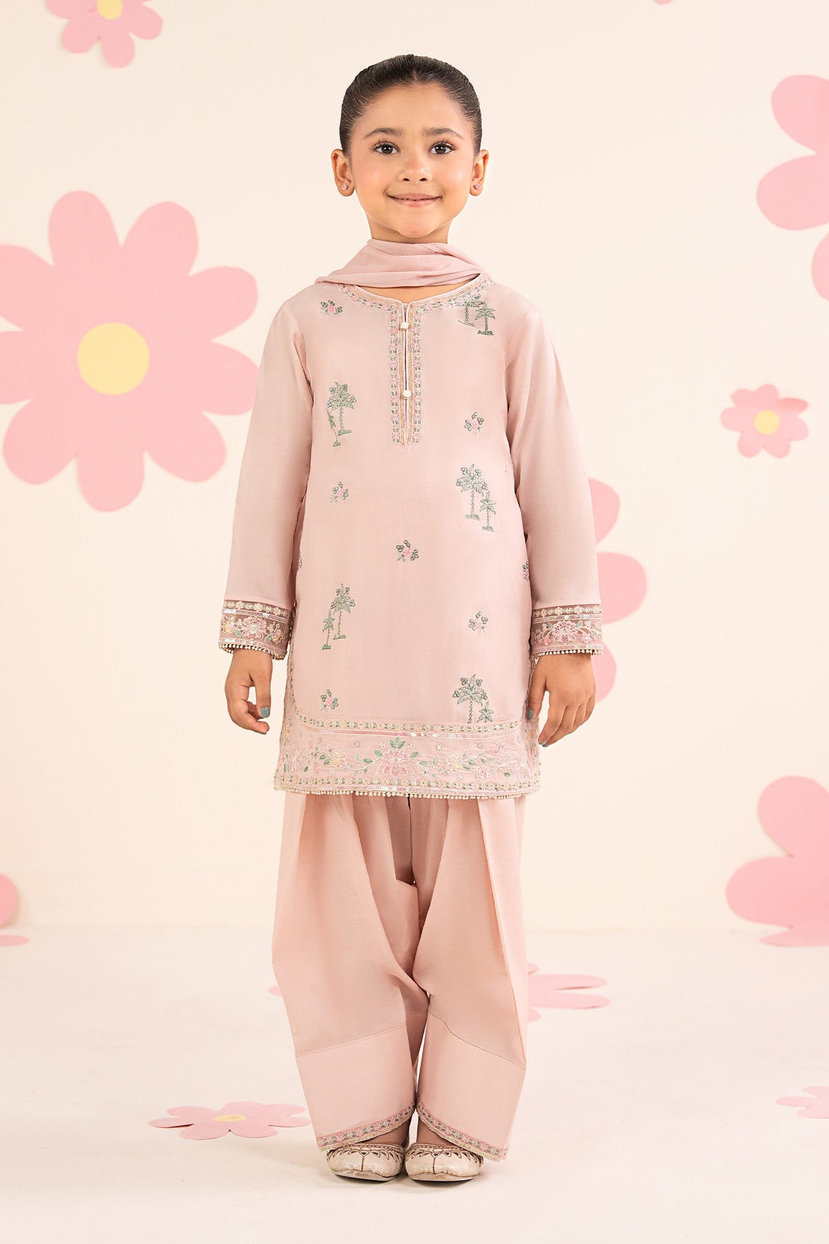 3 Piece Embroidered Lawn Suit