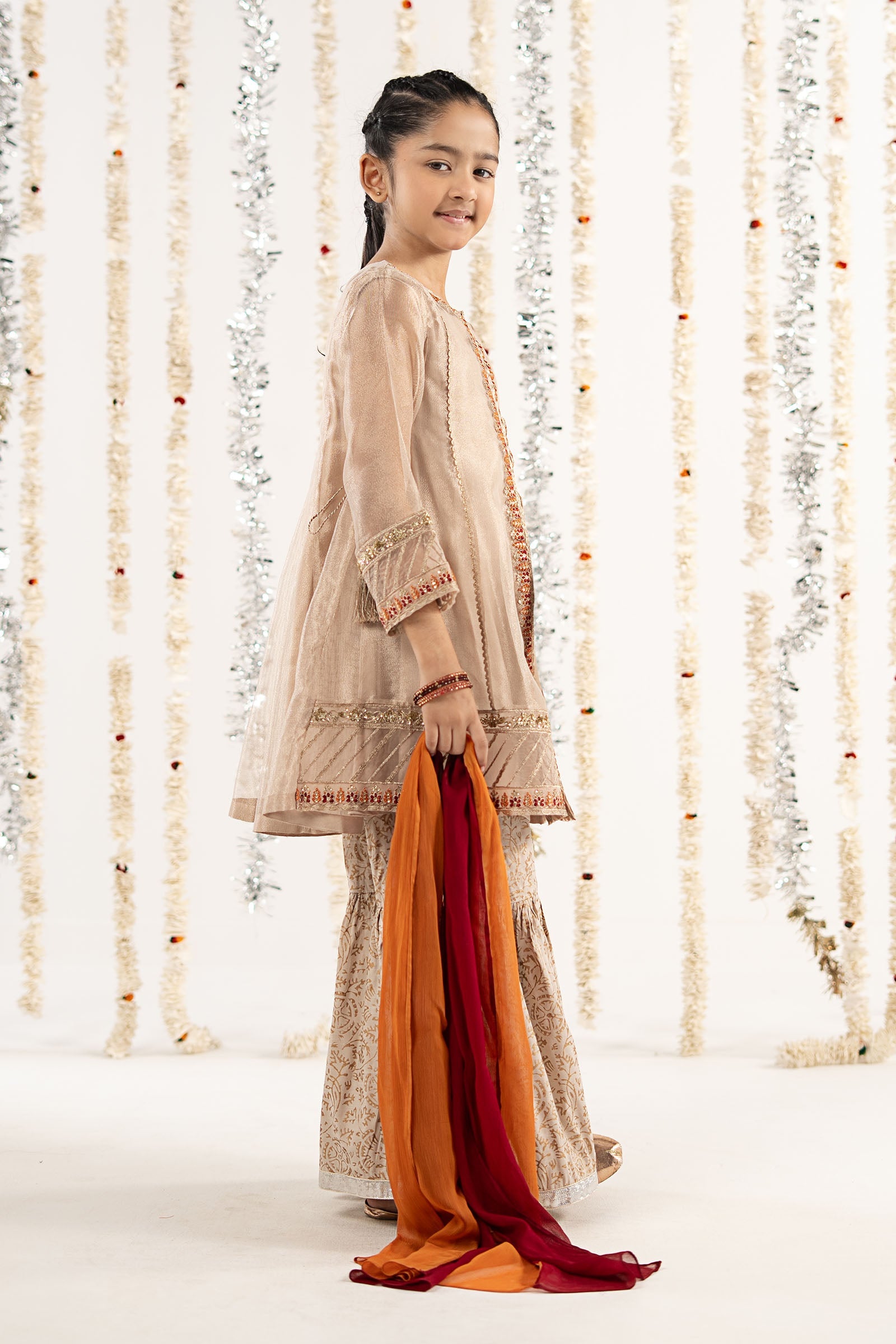 3 Piece Embroidered Yarn Dyed Suit