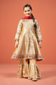 3 Piece Embroidered Zari Jacquard Suit