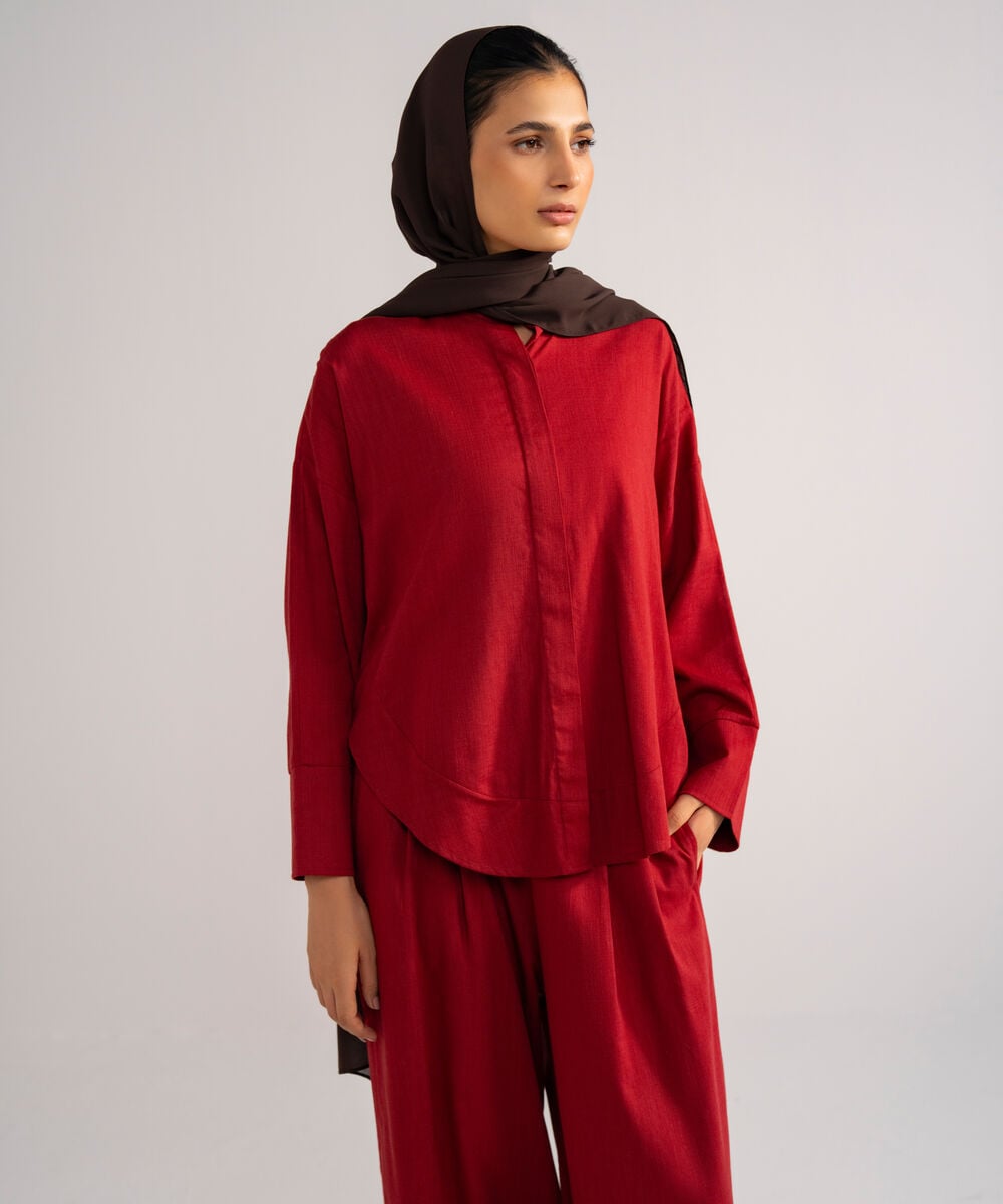 Relaxed Fit Button Down MODTOP26V704
