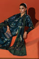 3 Piece Printed Satin Silk Suit