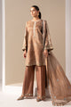 3 Piece Embroidered Silk Suit
