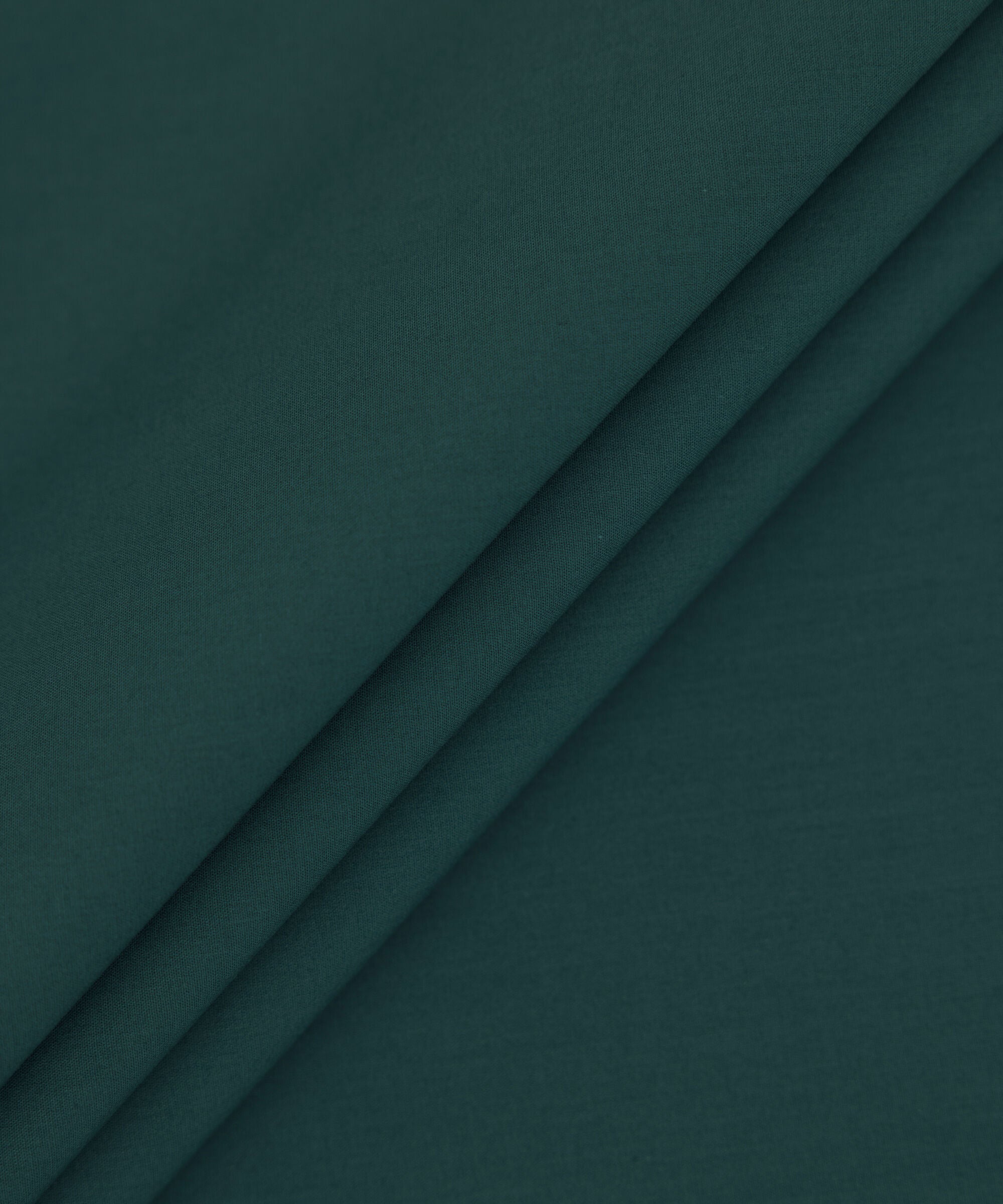 Men's Unstitched 2-Piece Premium Cotton Teal Green Suit