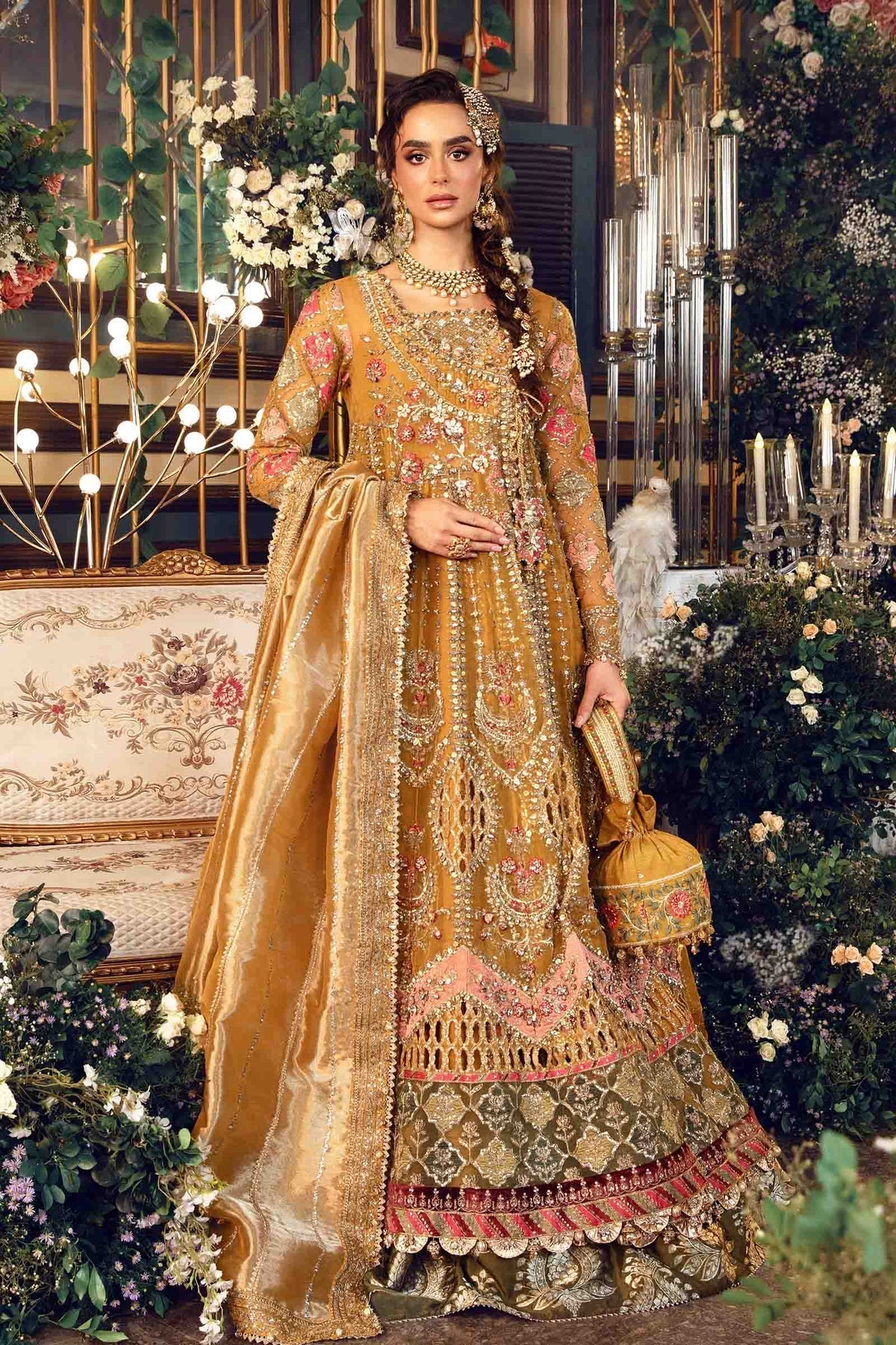 Maria B – BD-2907 Mustard Style