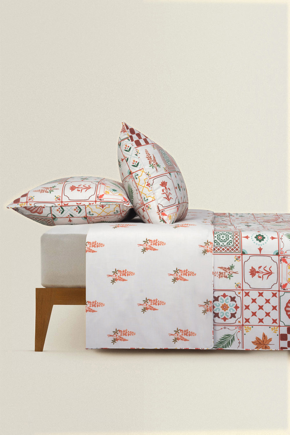 Marine Tiles T-150 Quilt Cover Set