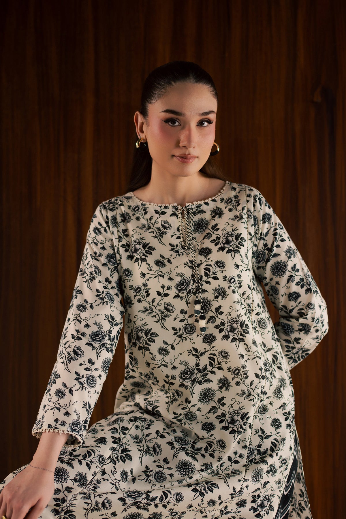 Maxton and Crocus 2Pc - Printed Lawn Dress