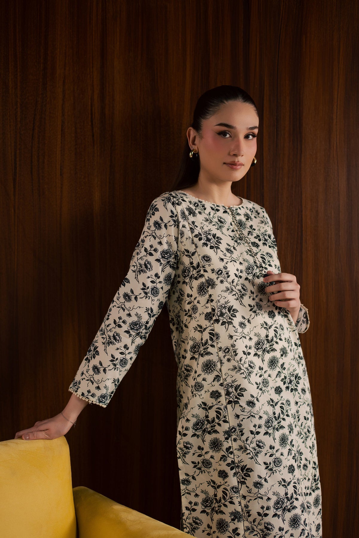 Maxton and Crocus 2Pc - Printed Lawn Dress