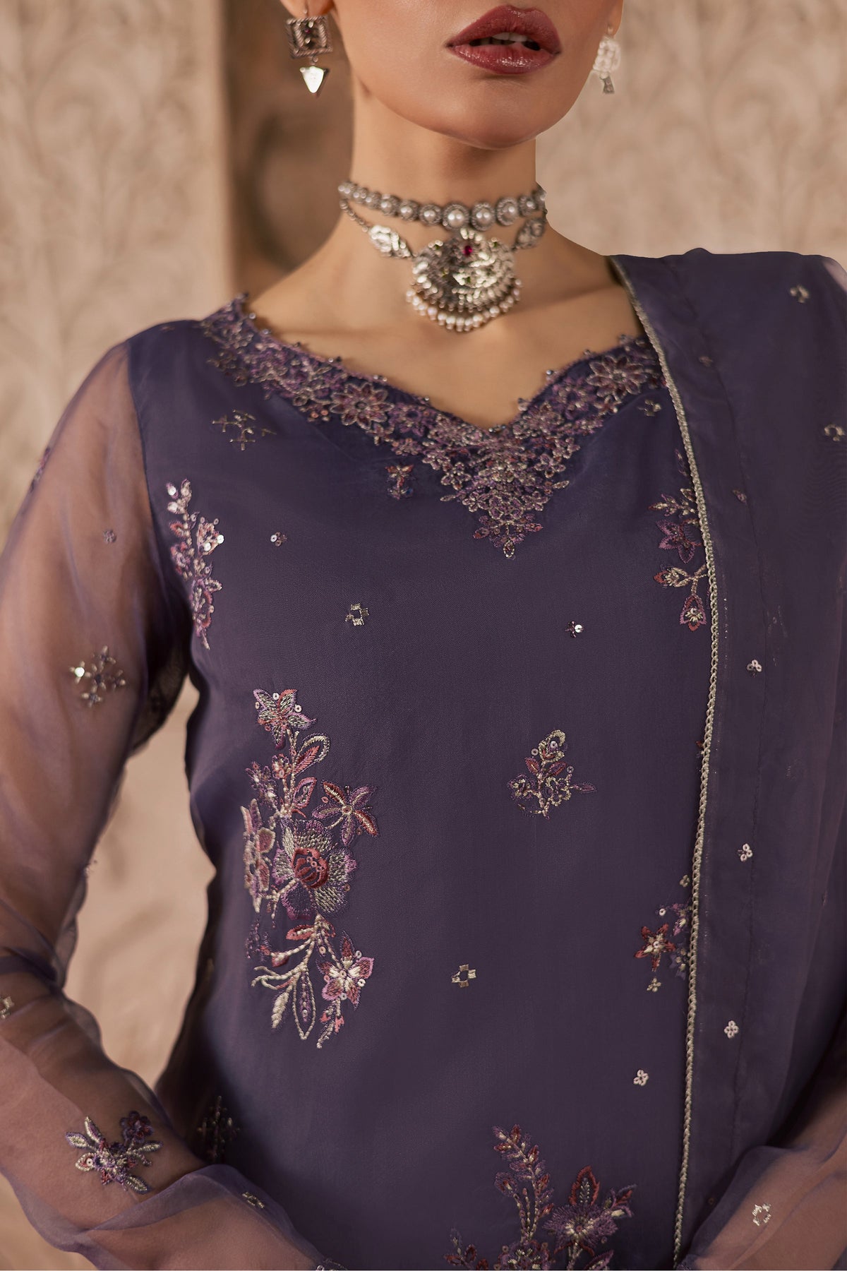 Meesha 3Pc - Festive Luxe Pret