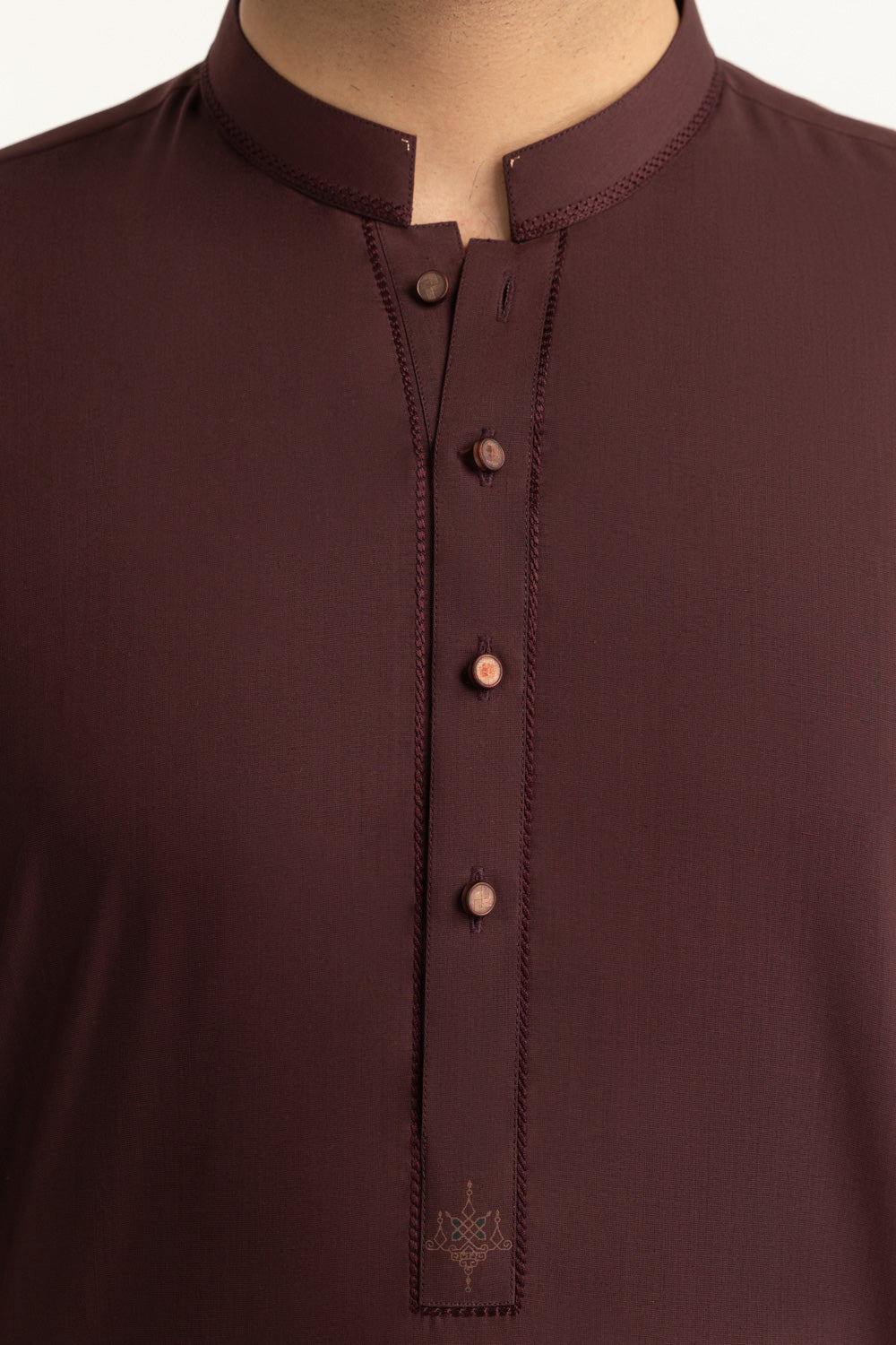 Regular Fit Embroidered Suits
