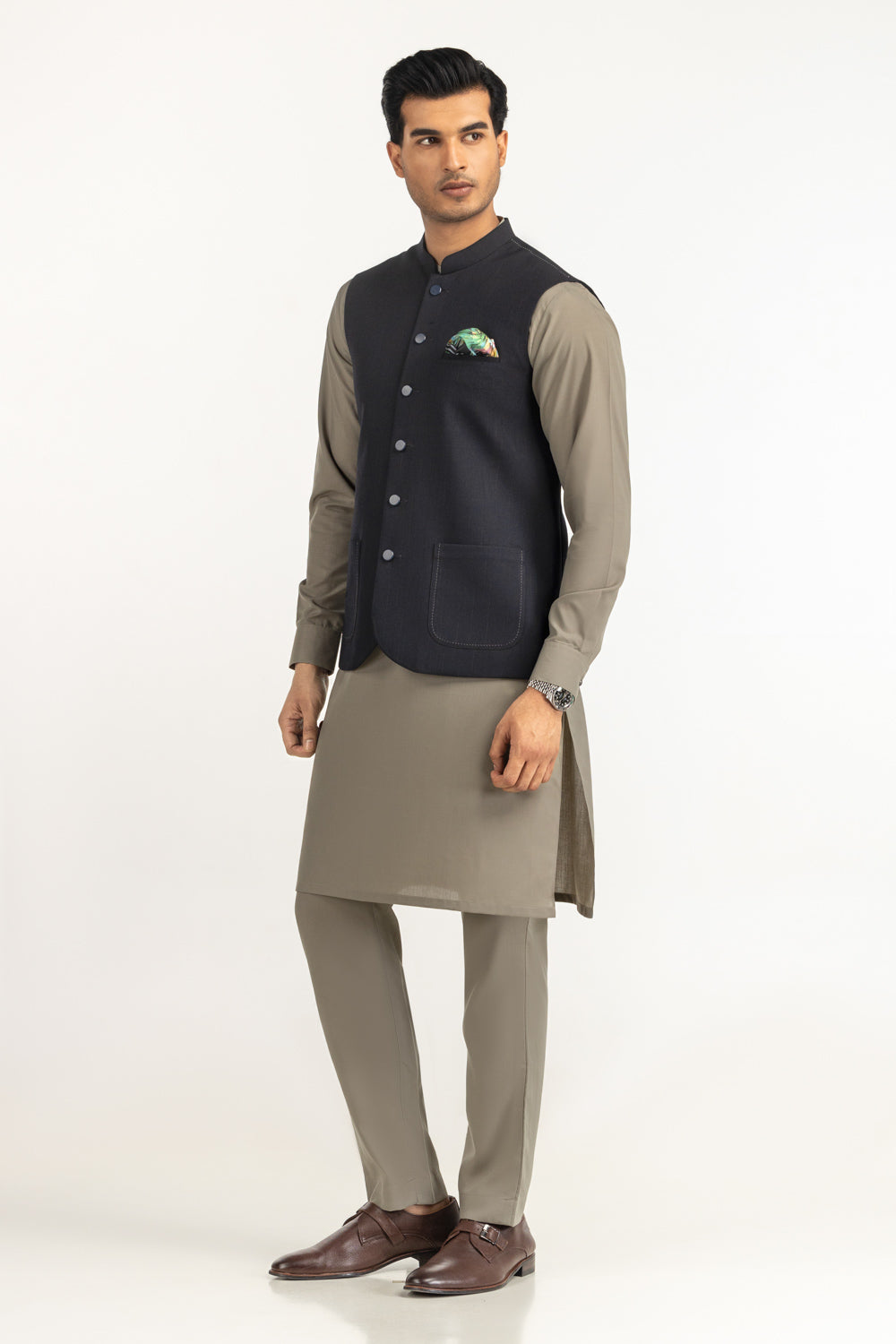Regular Fit Styling Waist Coat