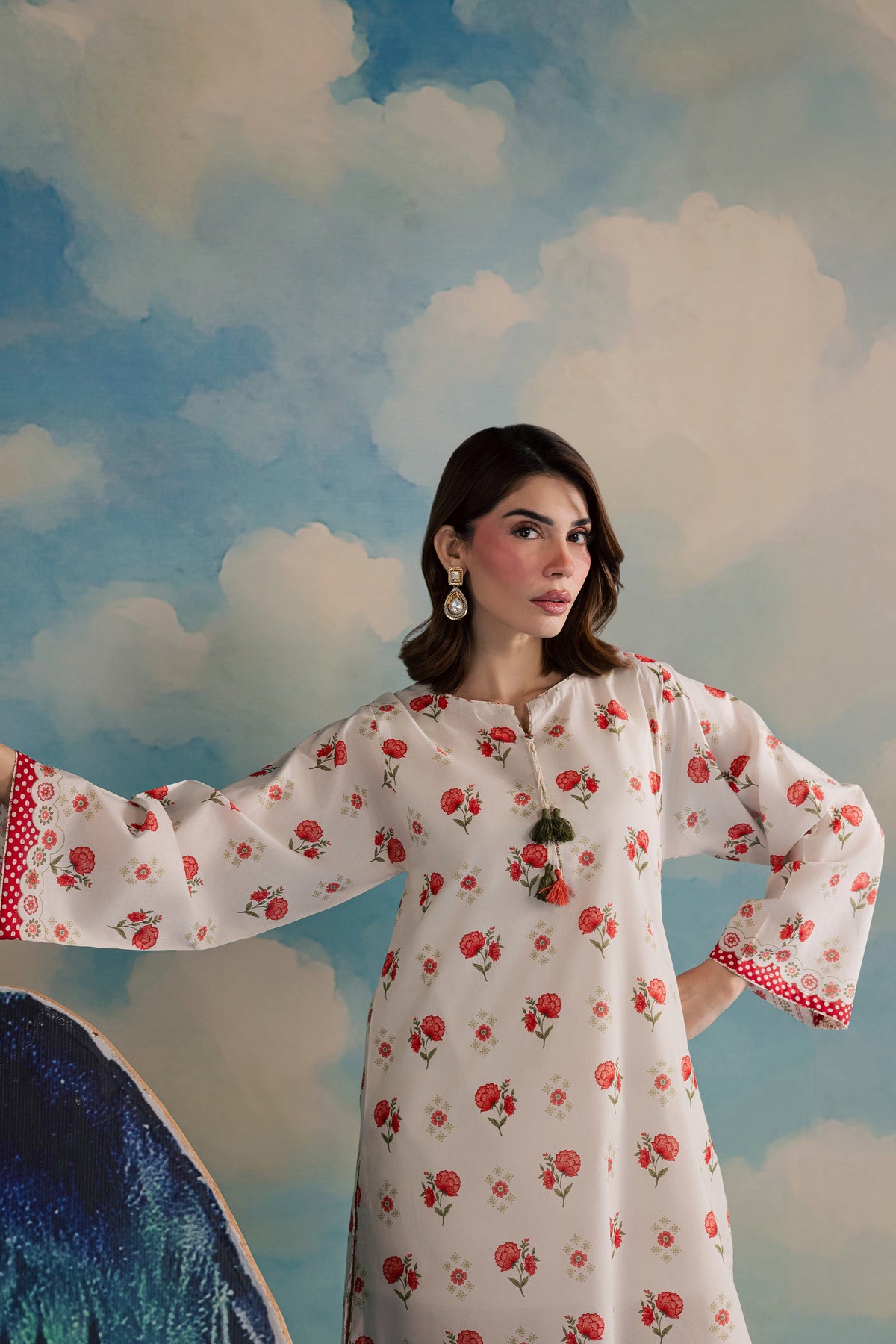 Miyo 2Pc - Printed Lawn Dress