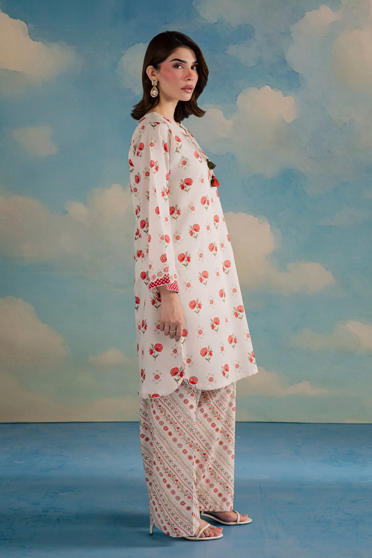 Miyo 2Pc - Printed Lawn Dress