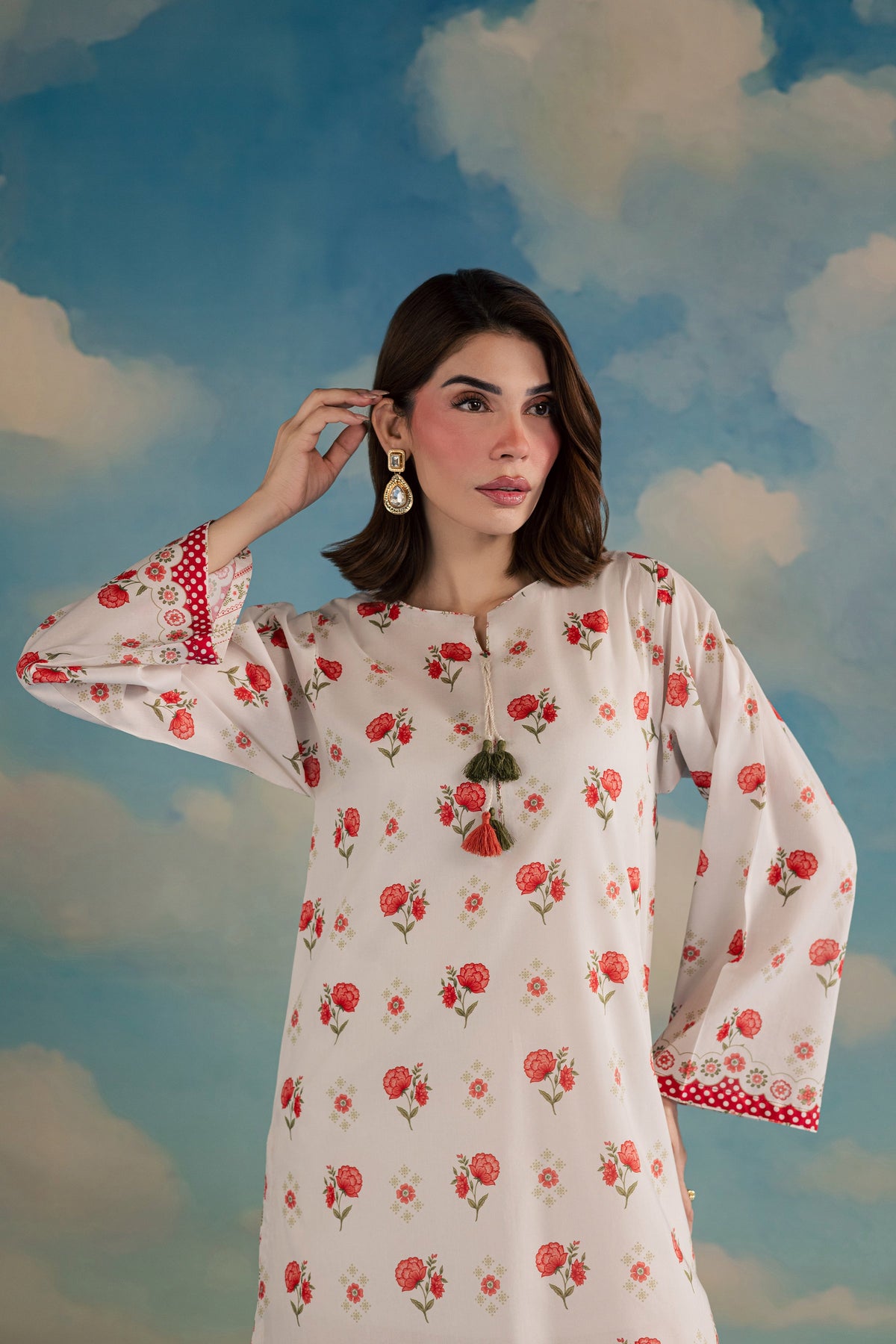Miyo 2Pc - Printed Lawn Dress