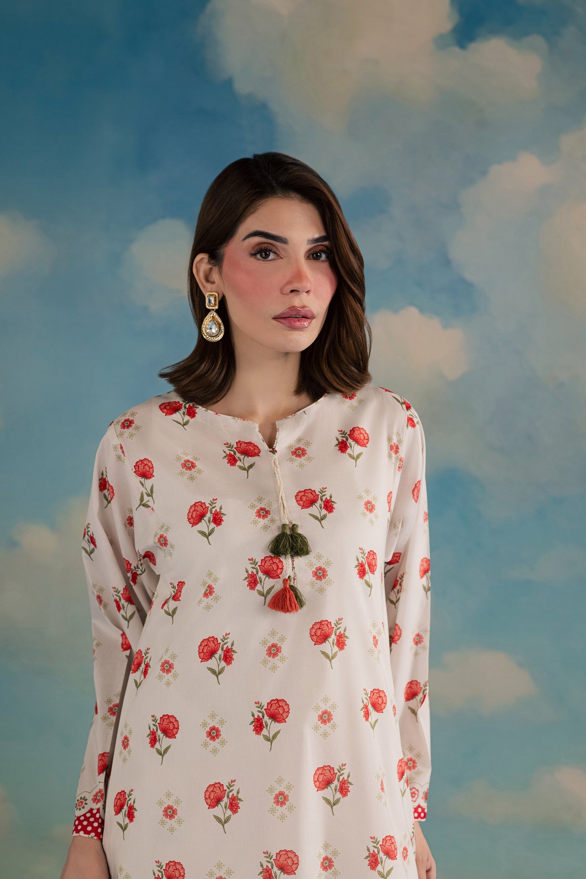 Miyo 2Pc - Printed Lawn Dress
