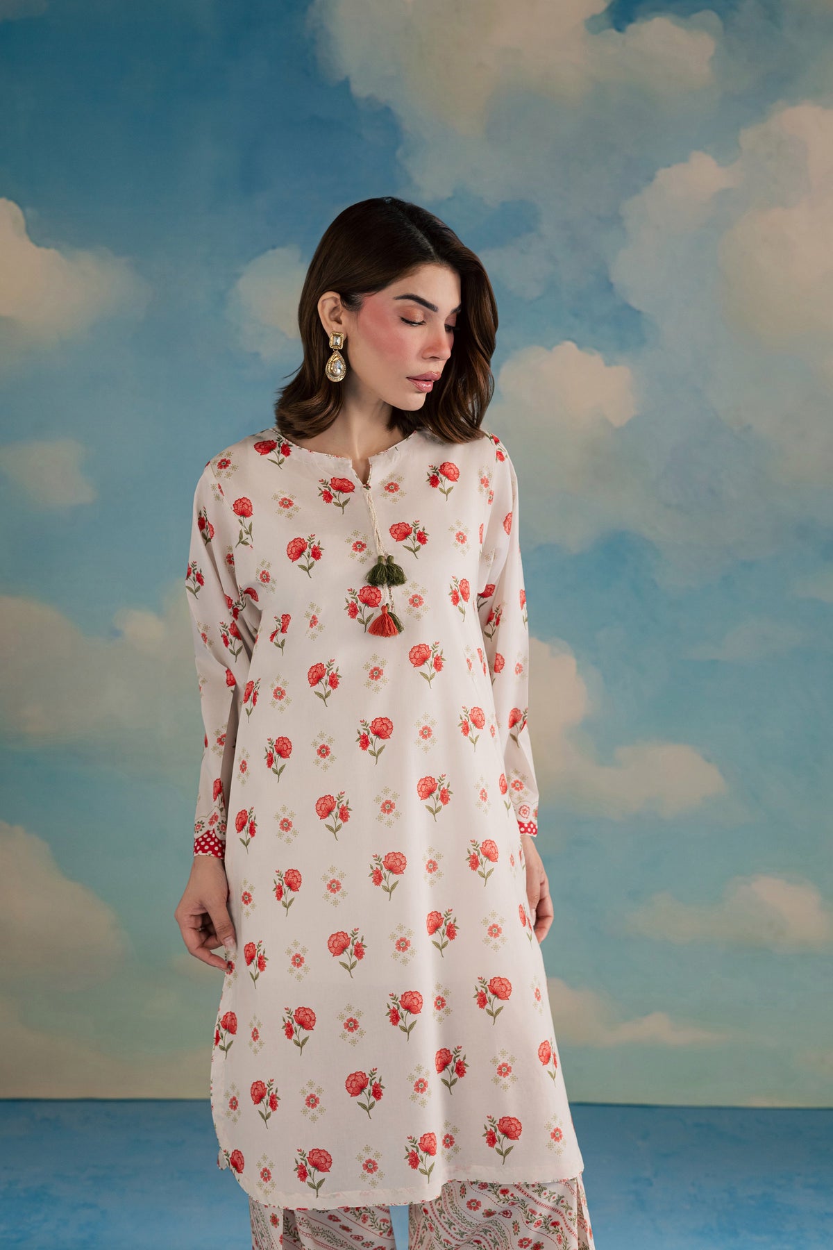 Miyo 2Pc - Printed Lawn Dress