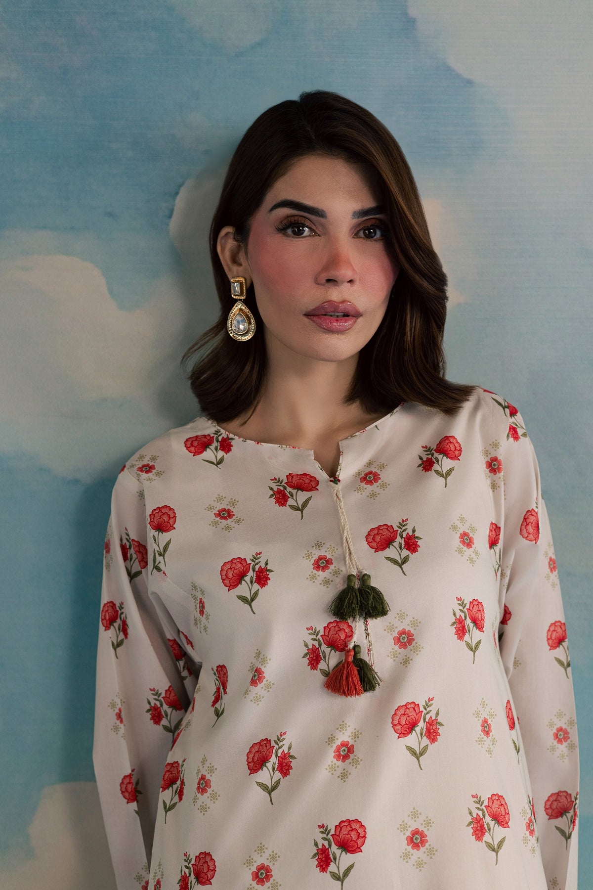 Miyo 2Pc - Printed Lawn Dress