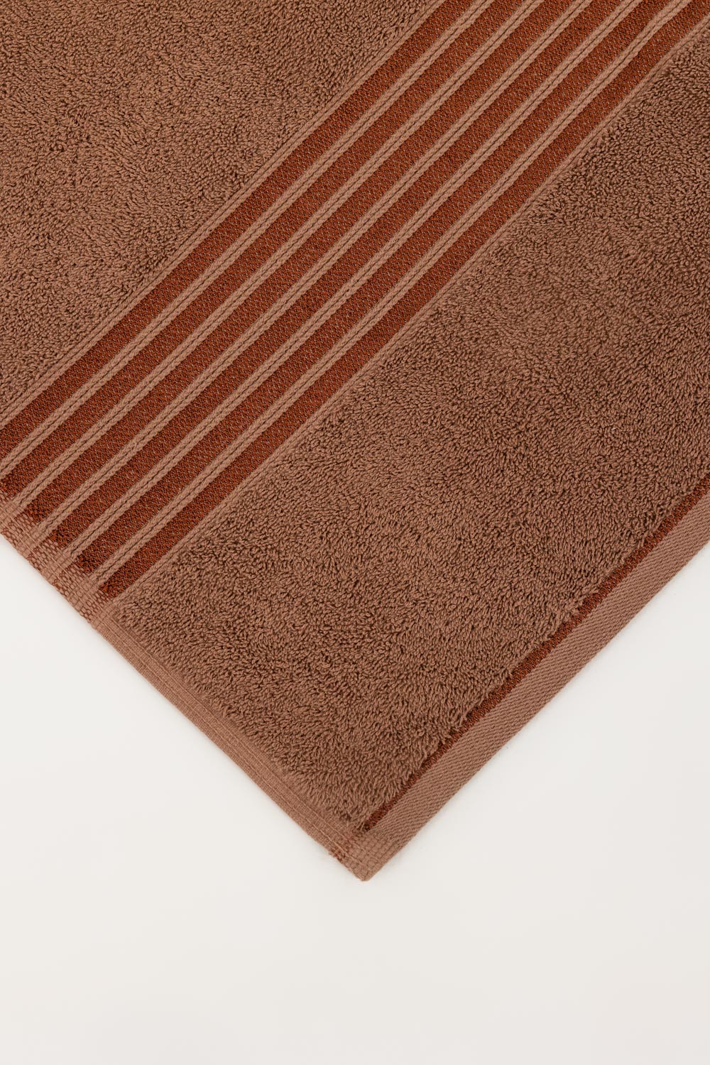 Mocha Brown Combed Viscose Towel