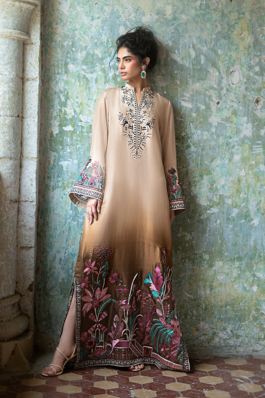 Mocha Reverie Kaftan