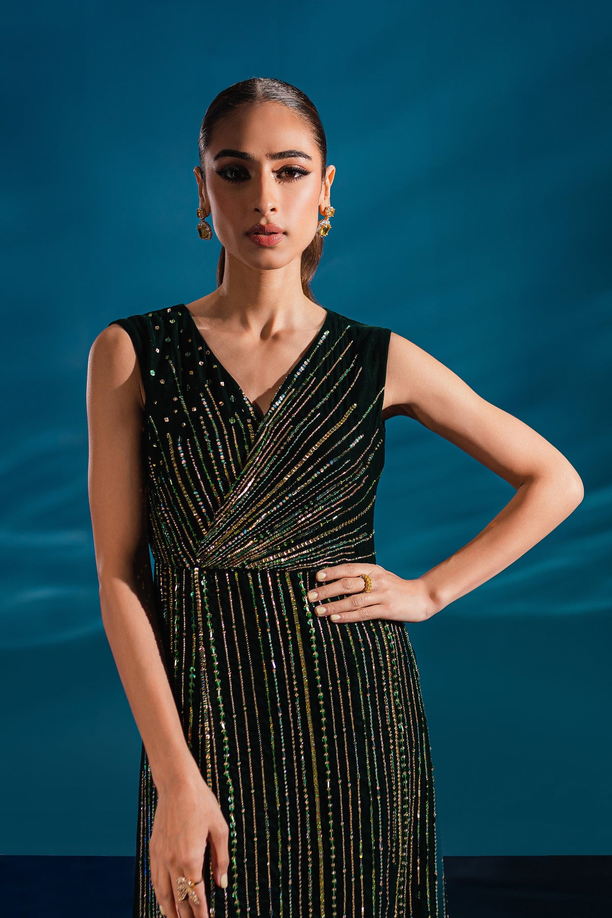 Musgo 1Pc - Formal Velvet Maxi