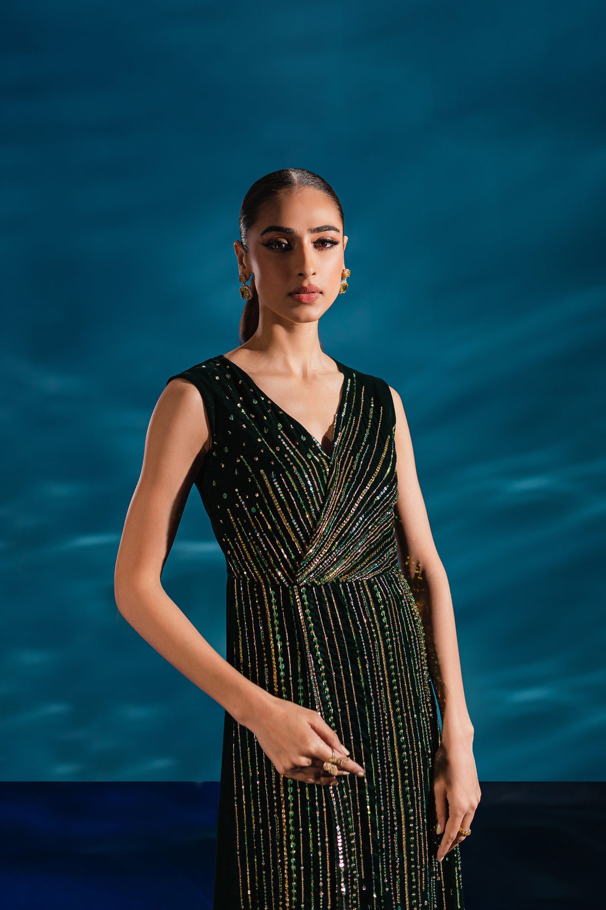 Musgo 1Pc - Formal Velvet Maxi