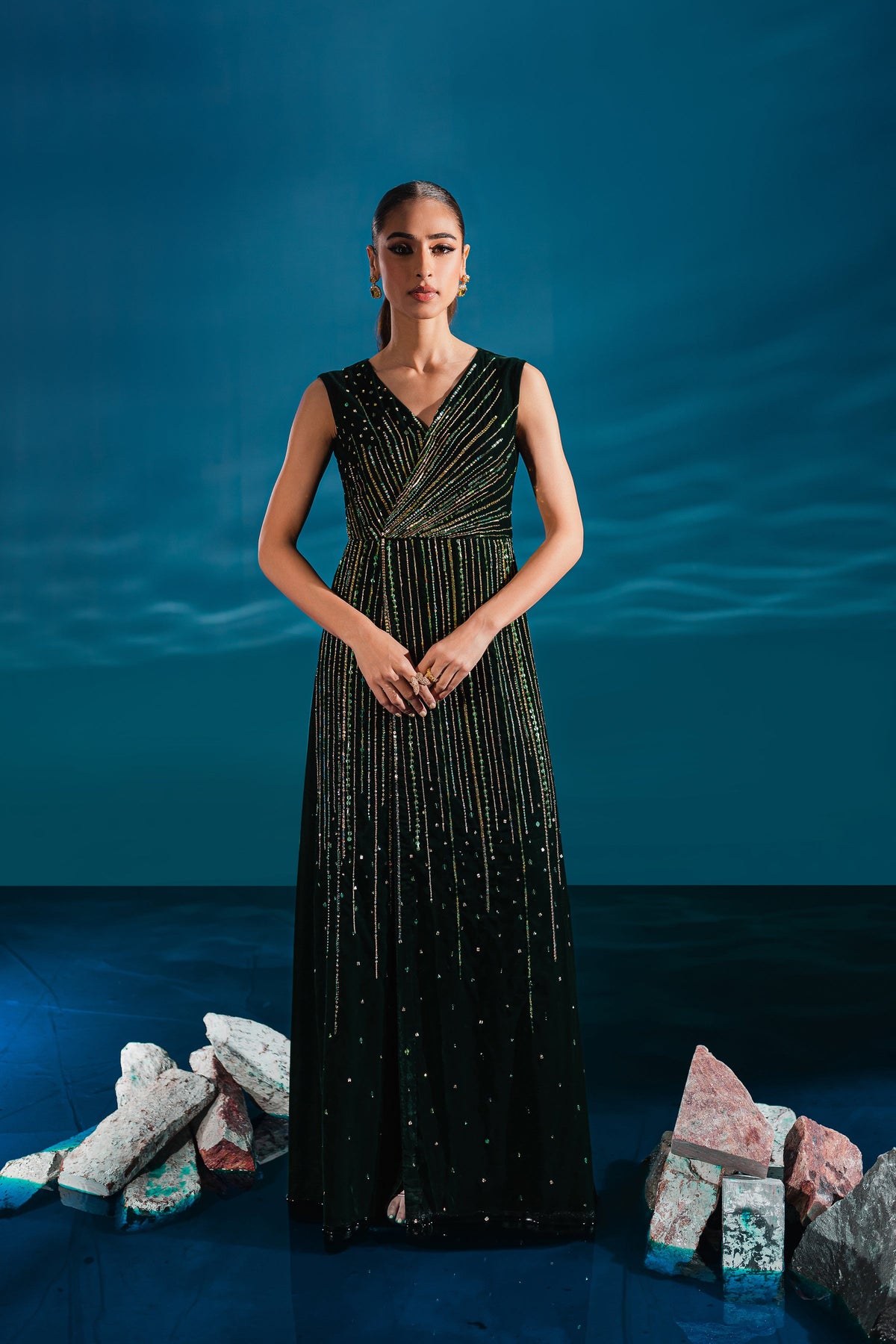 Musgo 1Pc - Formal Velvet Maxi