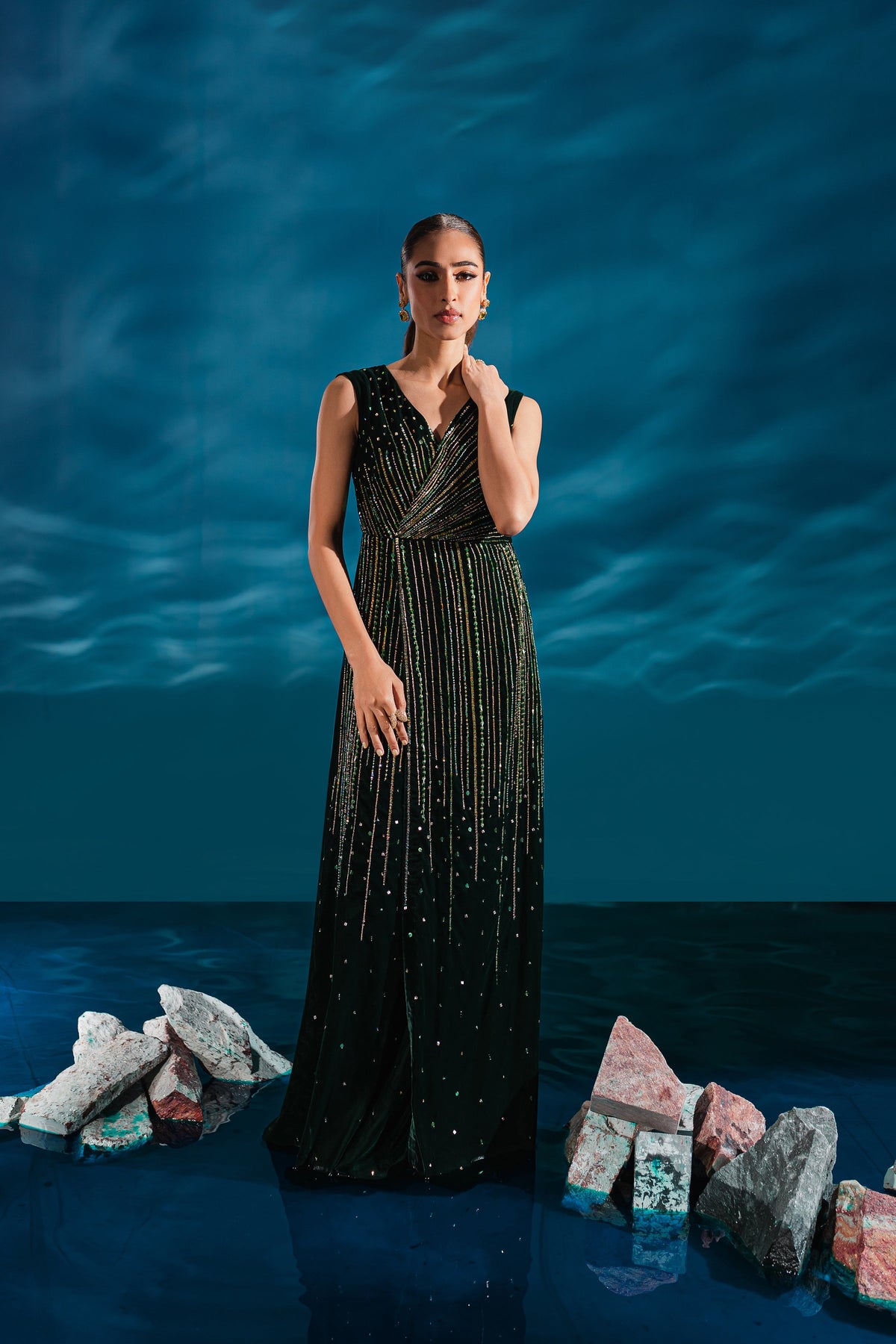 Musgo 1Pc - Formal Velvet Maxi