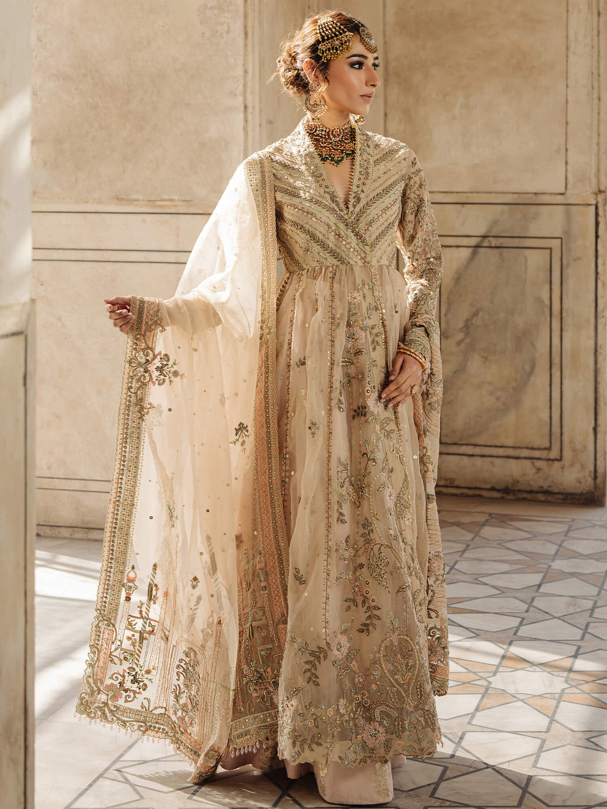 Angarkha, Lehenga & Dupatta
