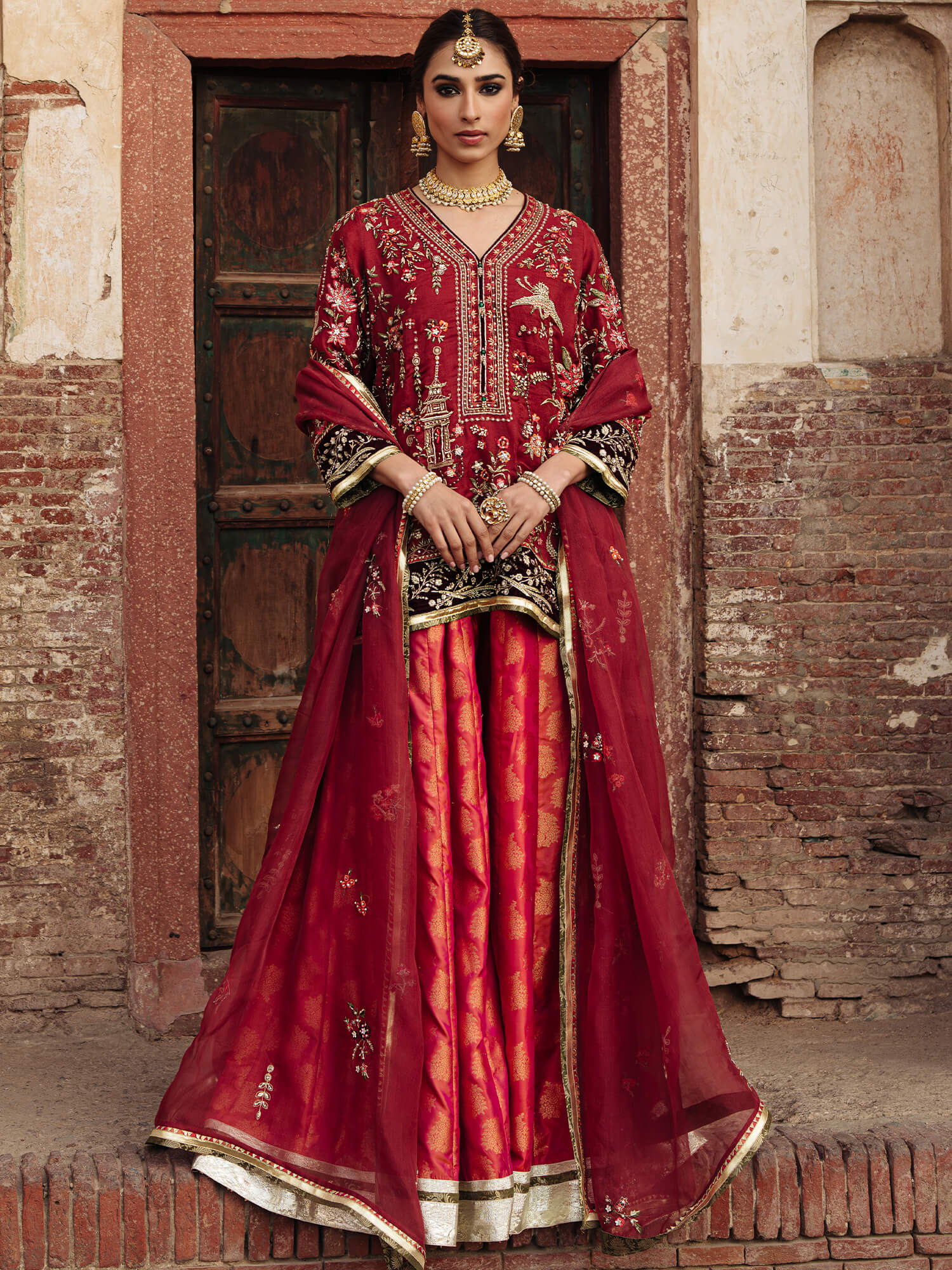 Alisha, Sharara & Dupatta
