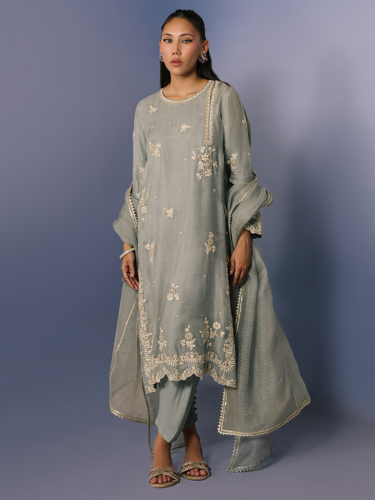 Alisha, Skinny Shalwar & Dupatta