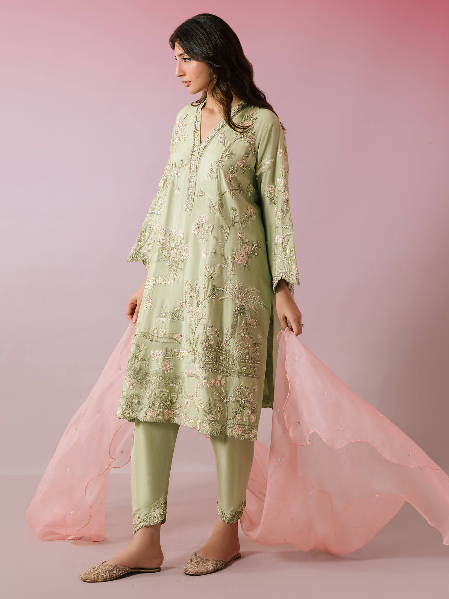 SKINNY MALTA, SKINNY SHALWAR & DUPATTA