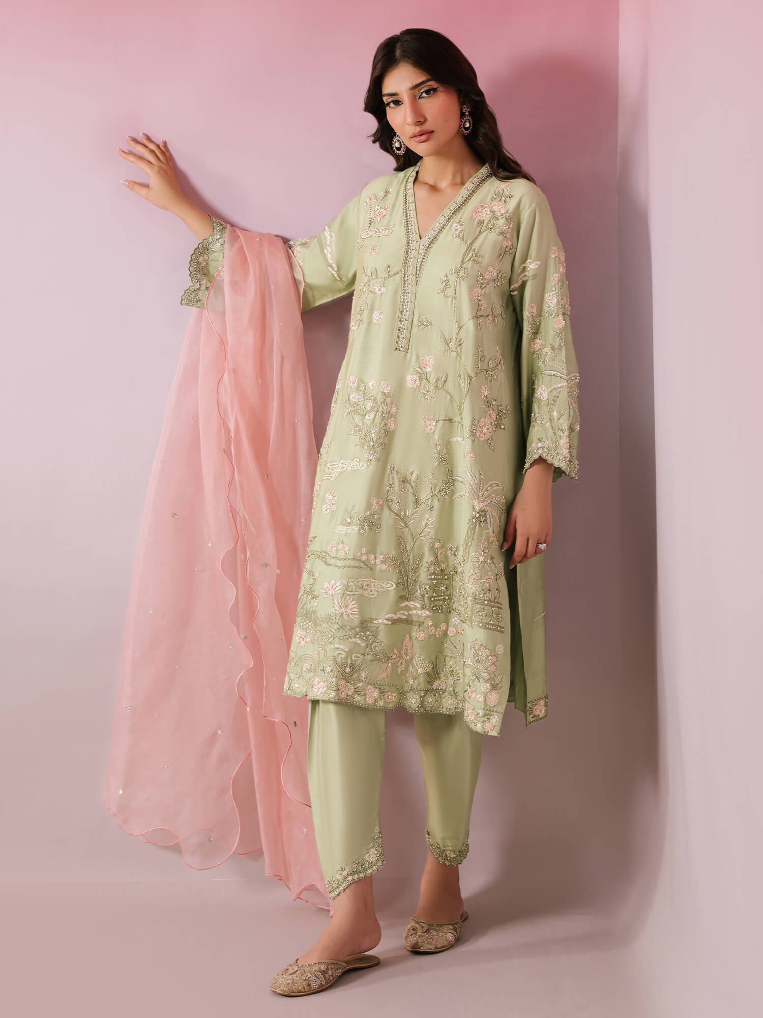 SKINNY MALTA, SHALWAR & DUPATTA