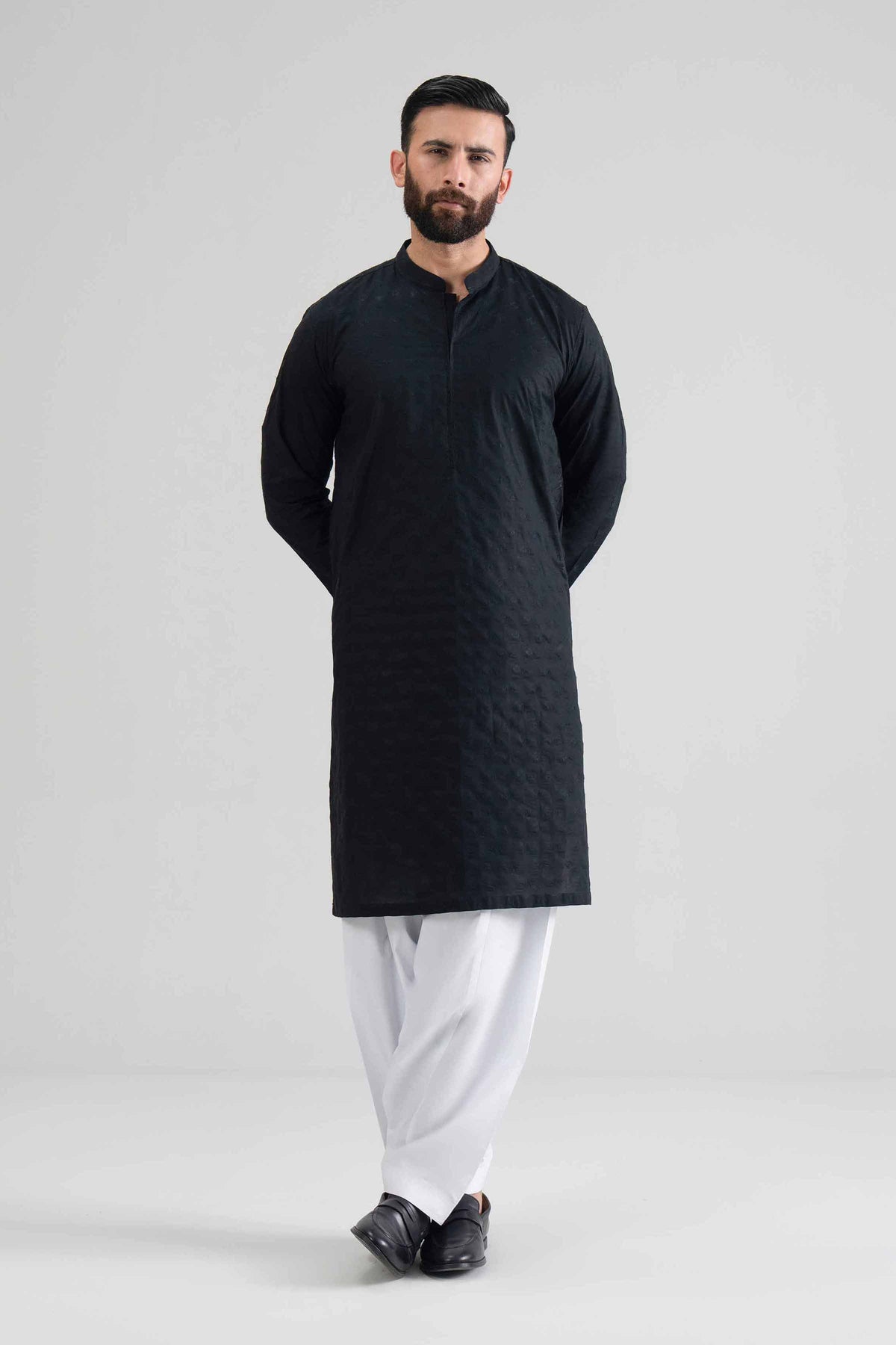 Embroidered Kurta- NQ26-007