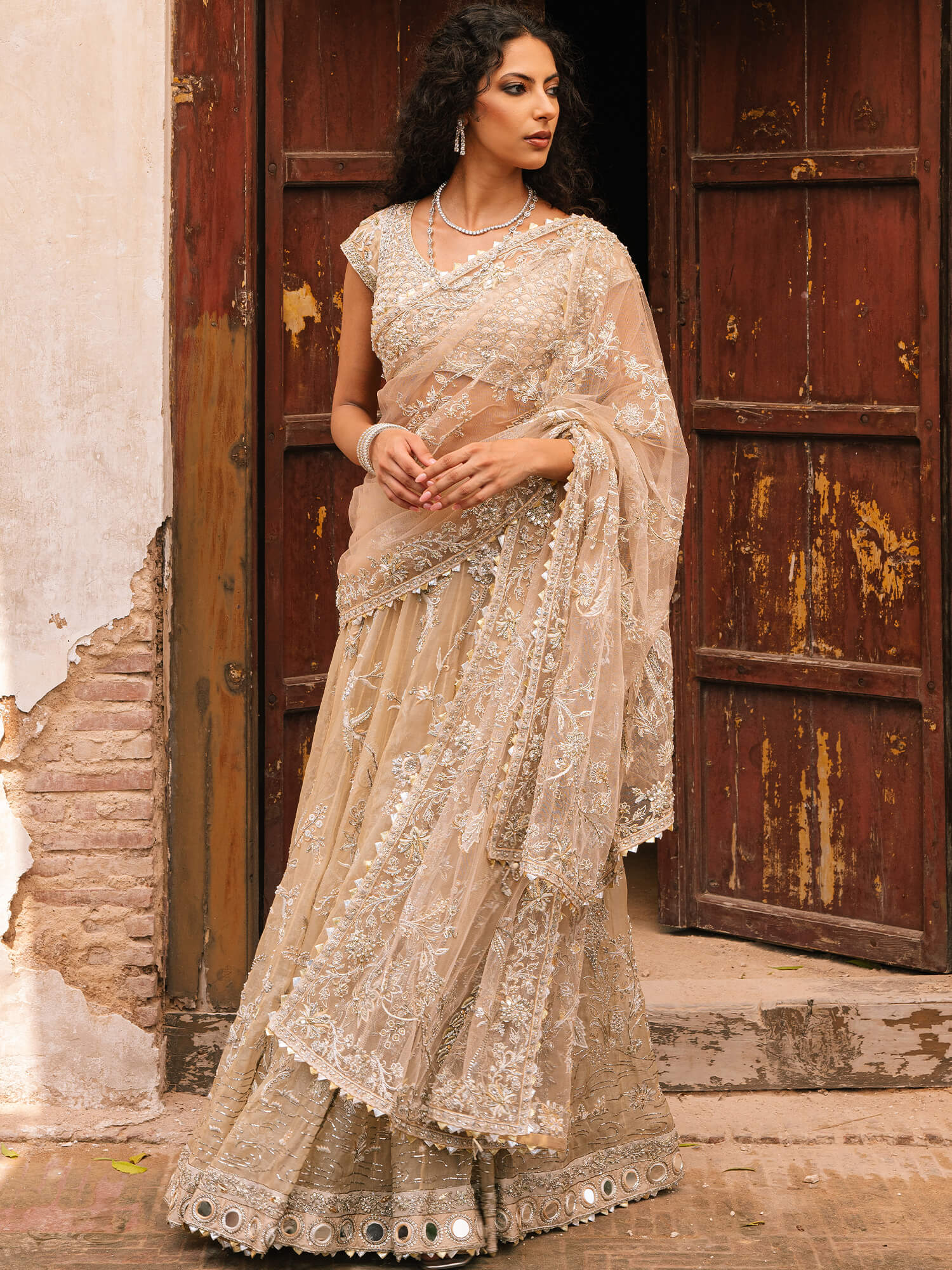 Blouse, Lehenga & Dupatta