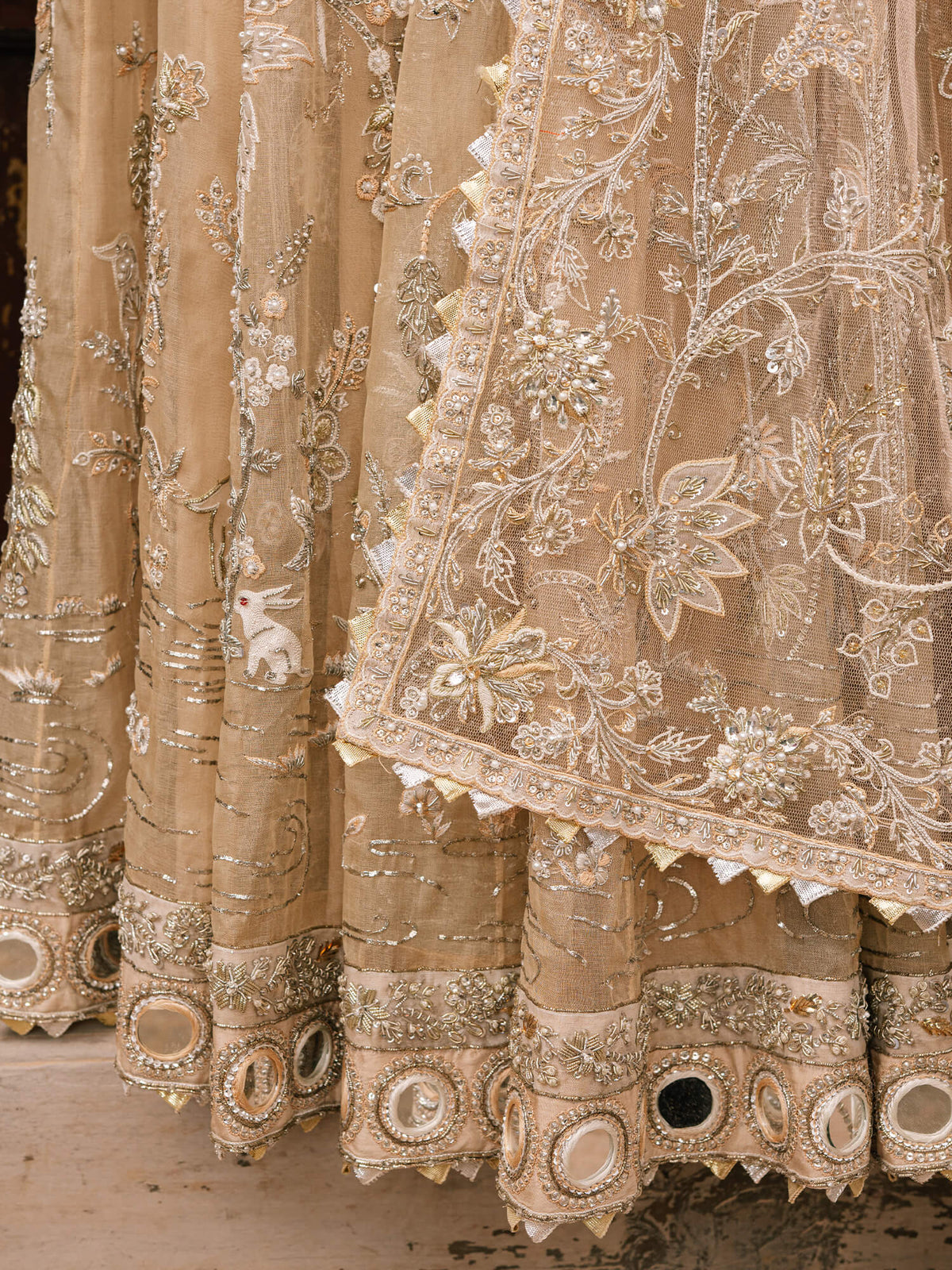 Blouse, Lehenga & Dupatta