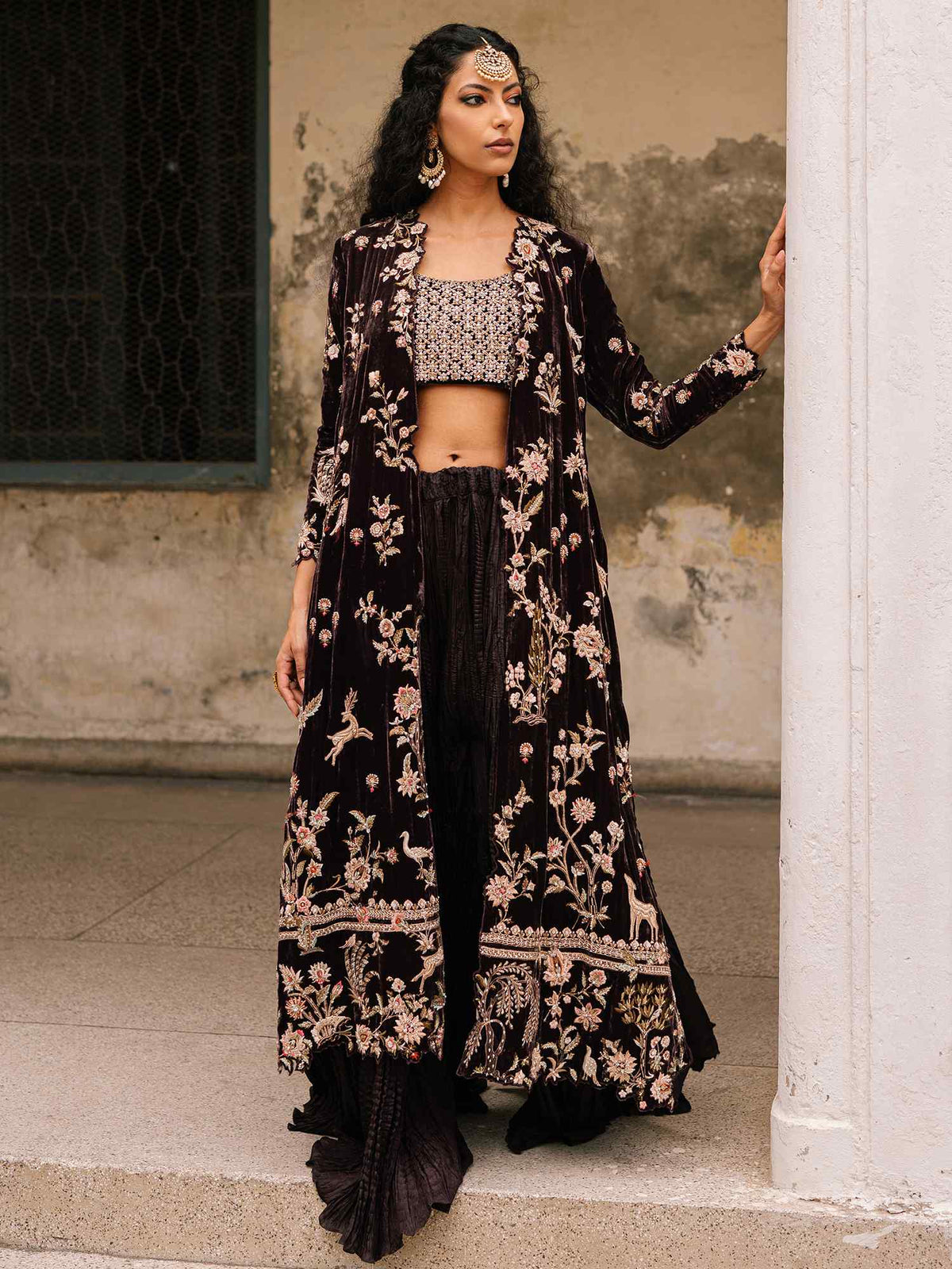 Borgia Coat, Blouse & Sharara