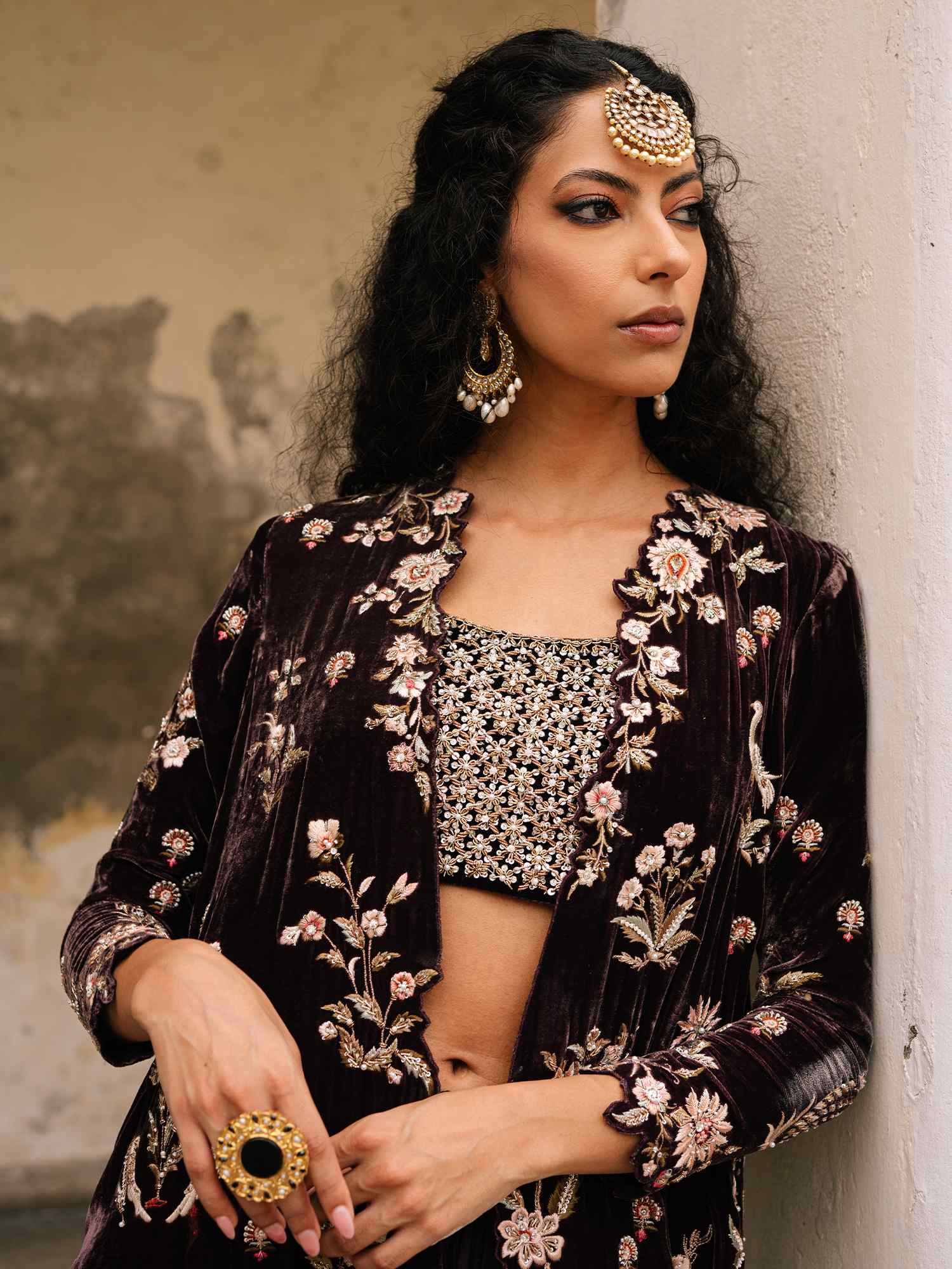 Borgia Coat, Blouse & Sharara