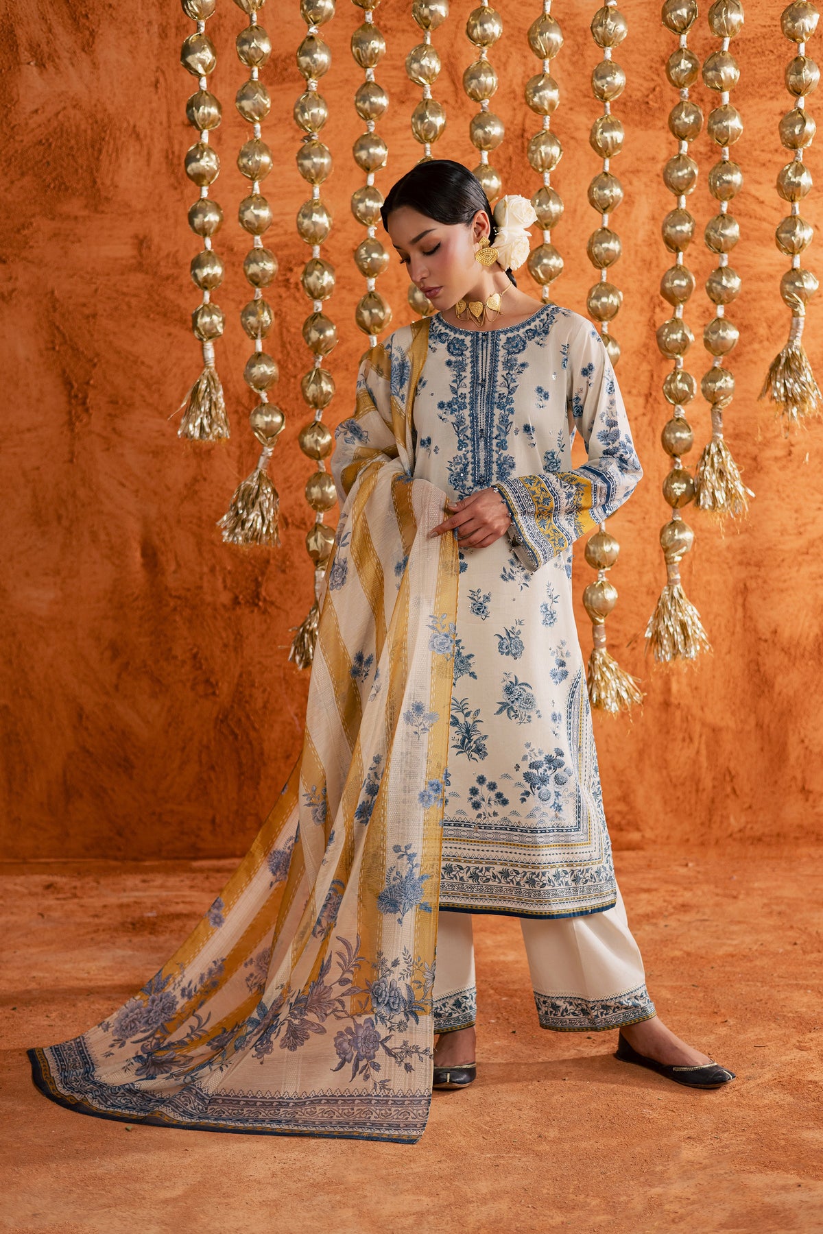 Nariman 3Pc - Printed Lawn Dress