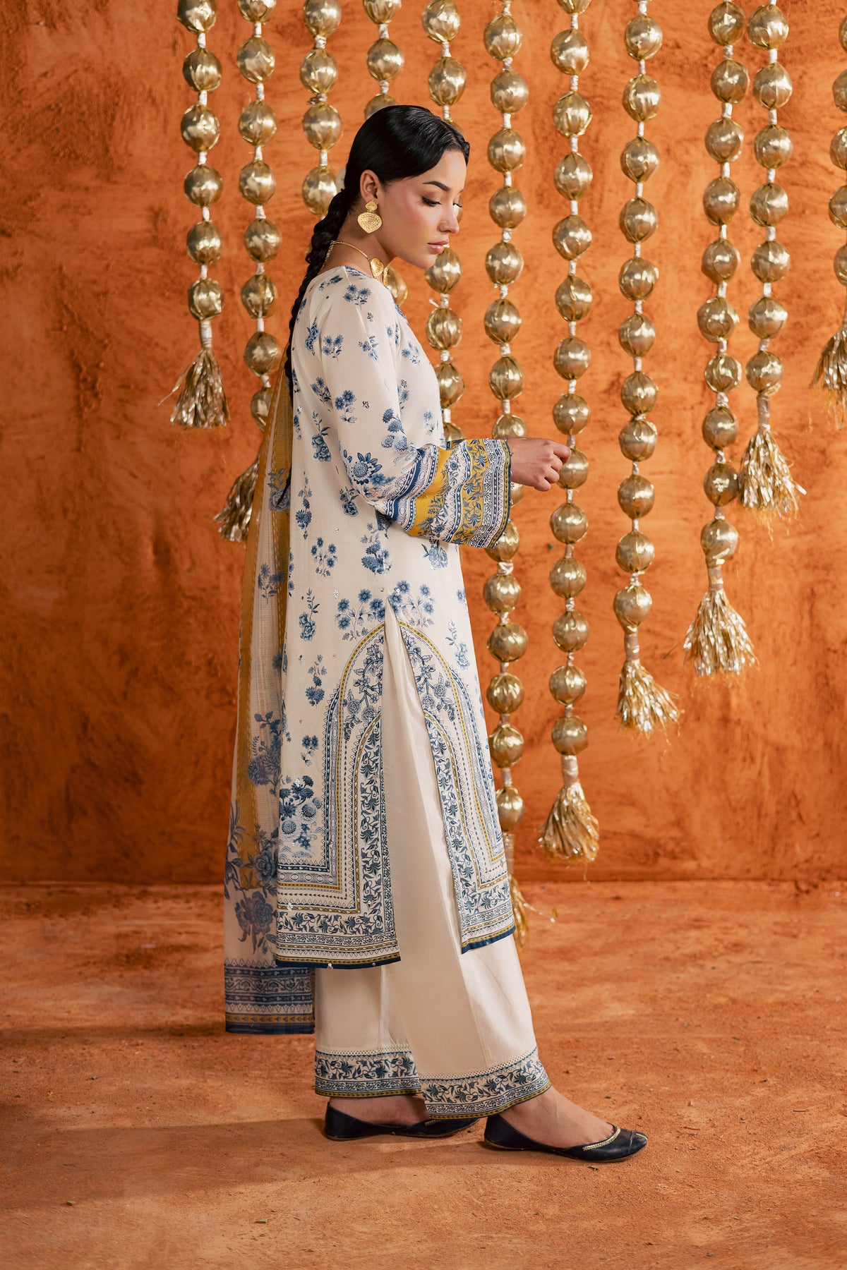Nariman 3Pc - Printed Lawn Dress