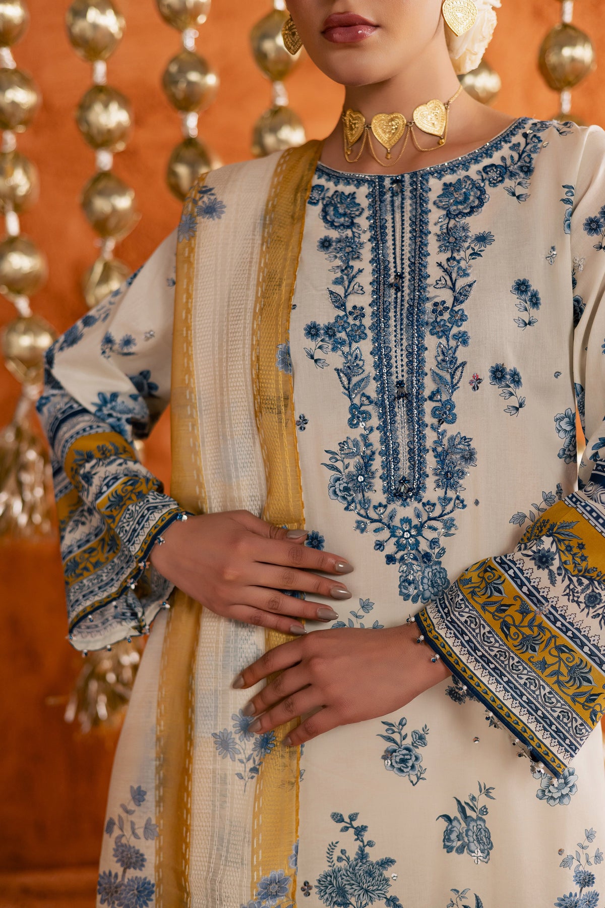 Nariman 3Pc - Printed Lawn Dress