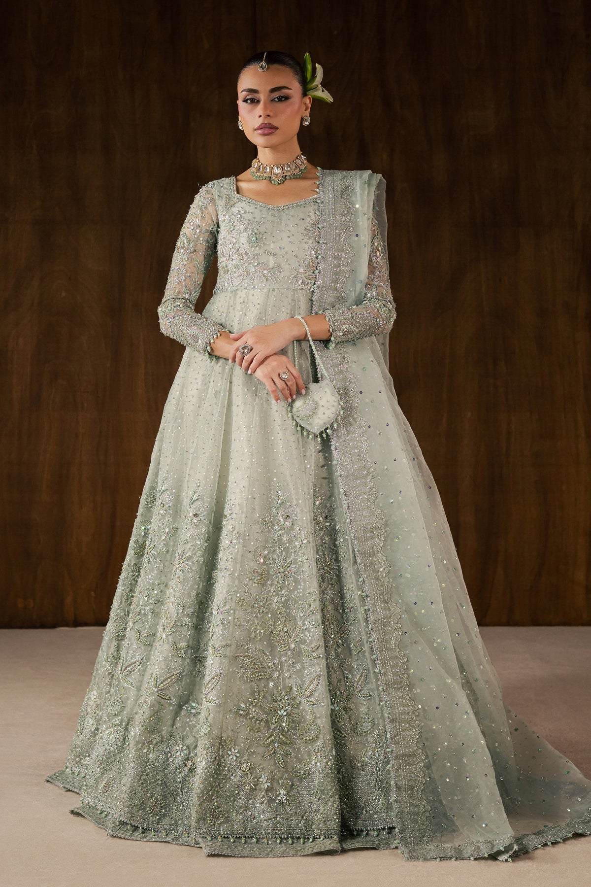 Naubahar 4Pc - Bridal Dress