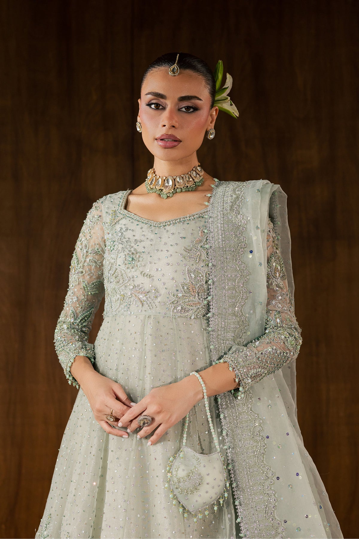 Naubahar 4Pc - Bridal Dress