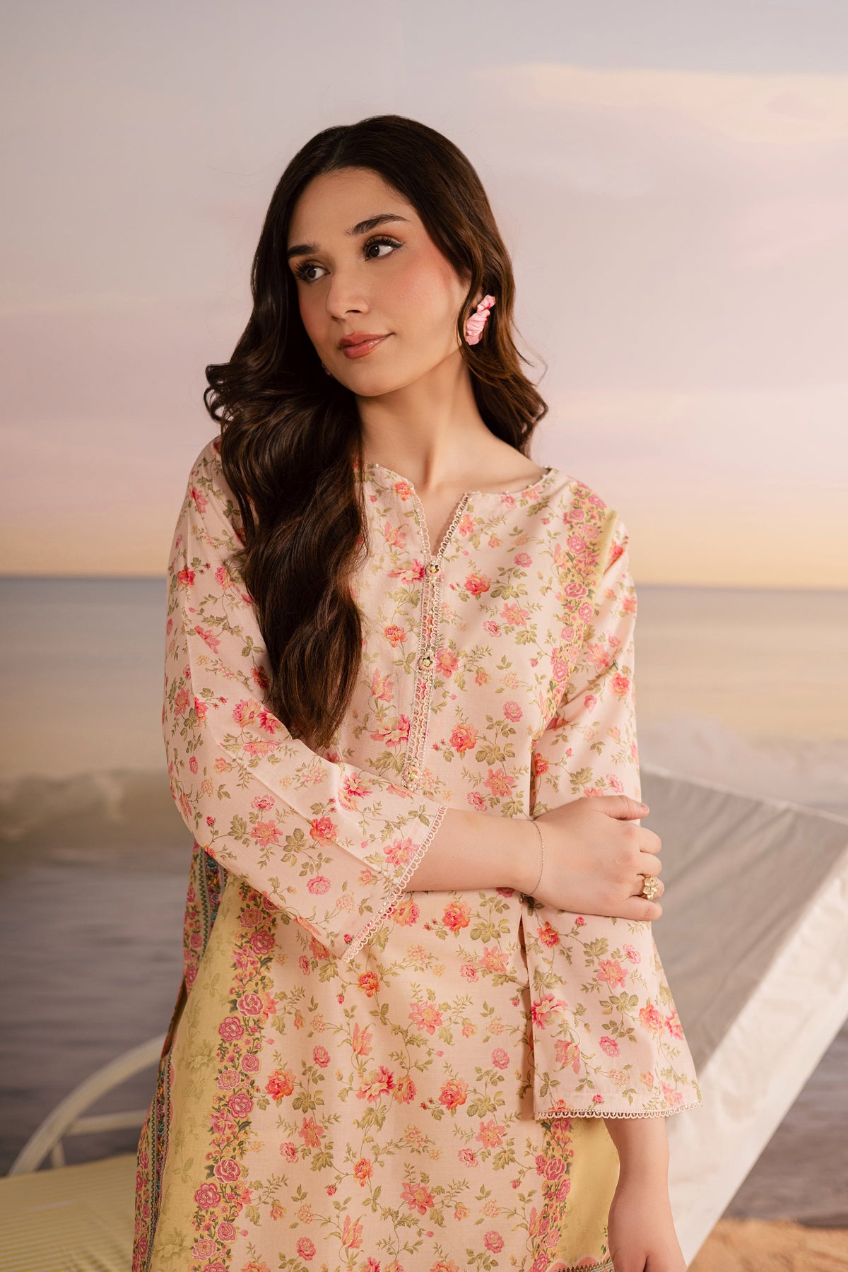 Navi 2Pc - Printed Lawn Dress