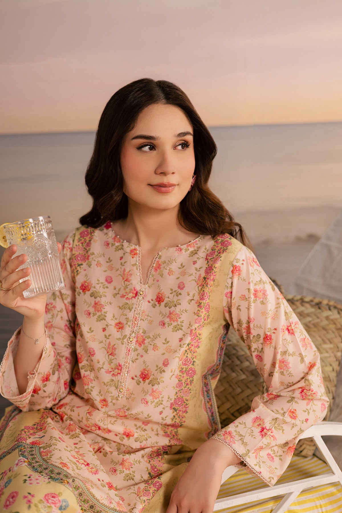 Navi 2Pc - Printed Lawn Dress