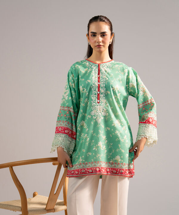 Embroidered Lawn Shirt