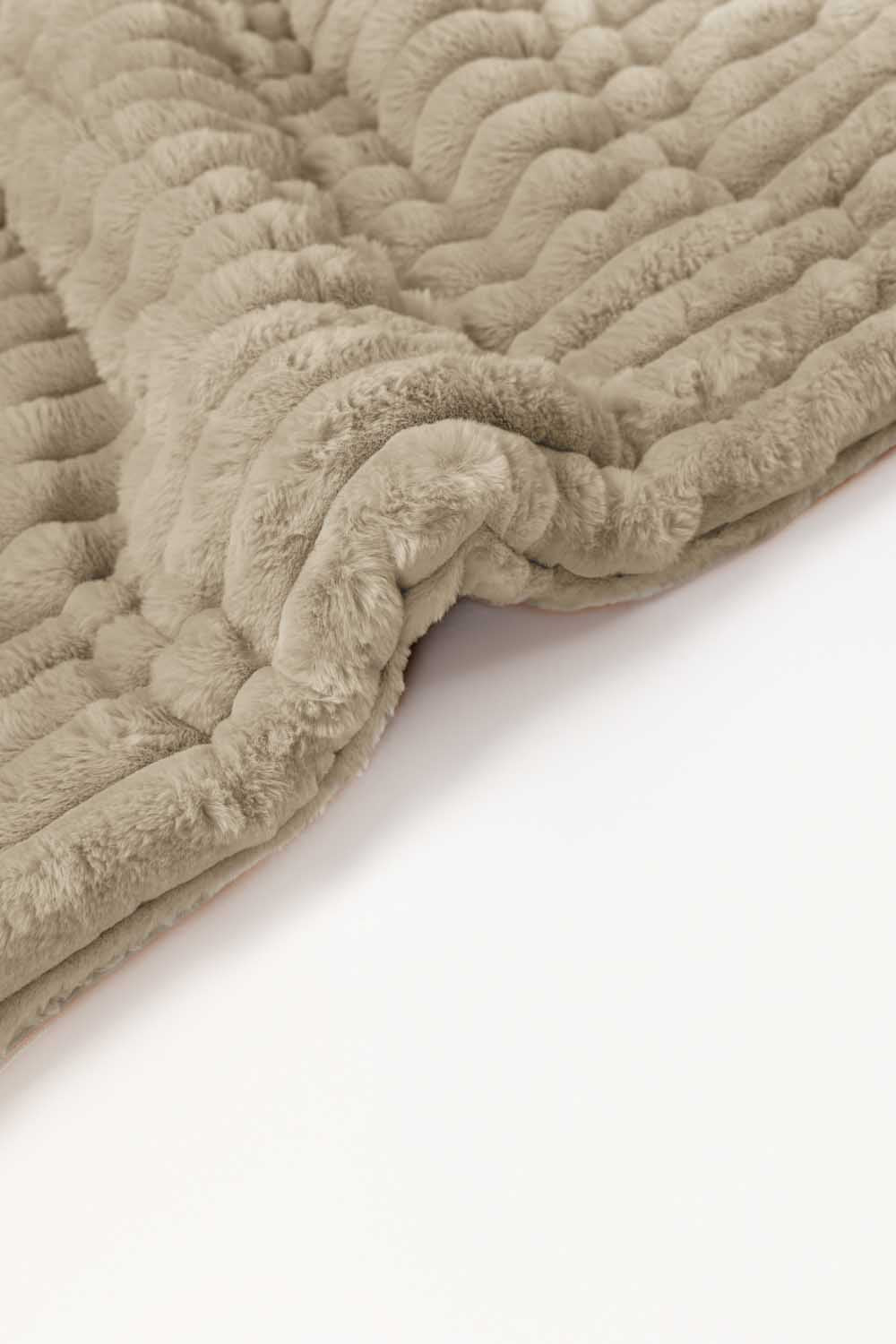 Oxford Tan Fleece Comforter