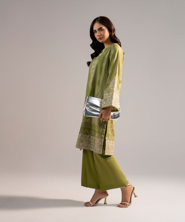 2 Piece - Embroidered Lawn Suit