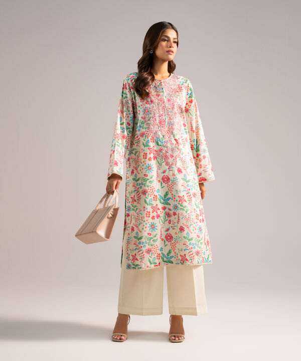 2 Piece - Embroidered Lawn Suit
